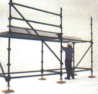 Basing Out the scaffold Basing Out the scaffold